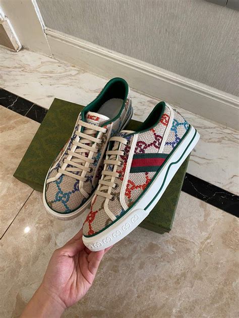 replica gucci shoes ebay|knock off gucci tennis shoes.